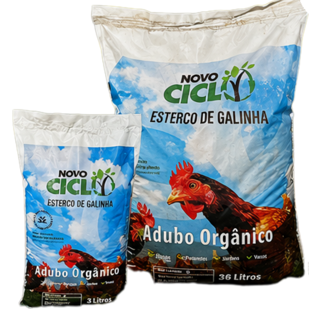 Esterco de Galinha Novo Ciclo